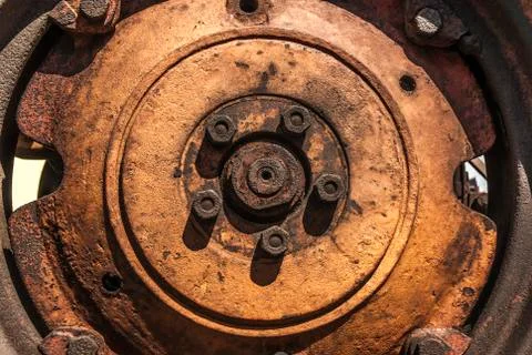 Wheel grunge Stock Photos