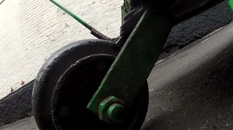 Wheel hand carts 스톡 동영상 32865097