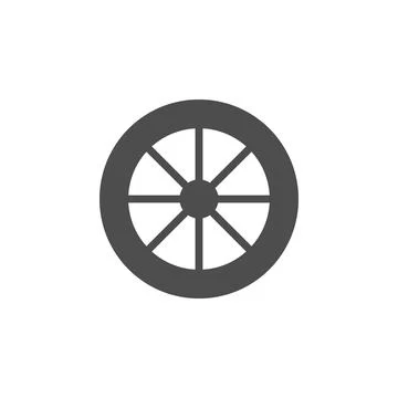 Wheel icon. Elements of web icon. Premium quality graphic design icon. Signs and 스톡 일러스트