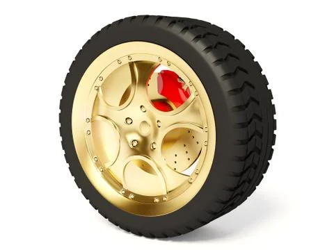 Wheel Stock Illustration