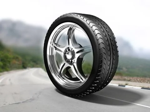 Wheel Ilustração Stock