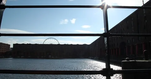 The wheel of Liverpool Video stock 101490111