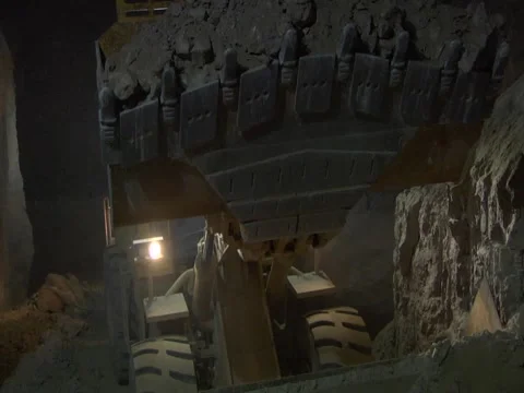 Wheel Loader Dump and Leave Stockbeeldmateriaal 1071193