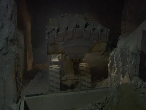 Wheel Loader Dump and Pan Stockbeeldmateriaal 1071206