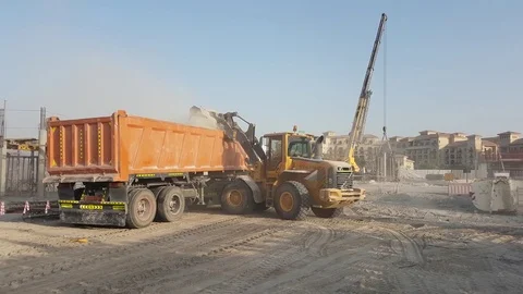 Wheel-loader Stock Footage 79100807