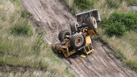 Wheel loader Stock Footage 165289112