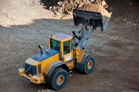 Wheel loader Stock Photos
