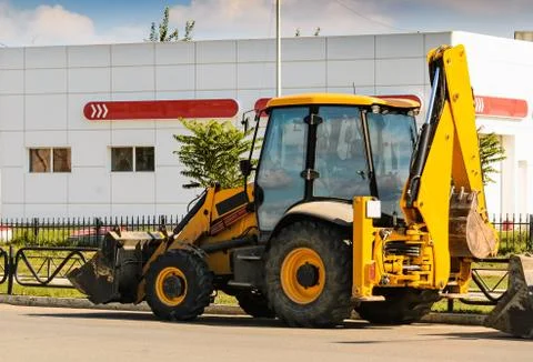 Wheel loader Stock Photos