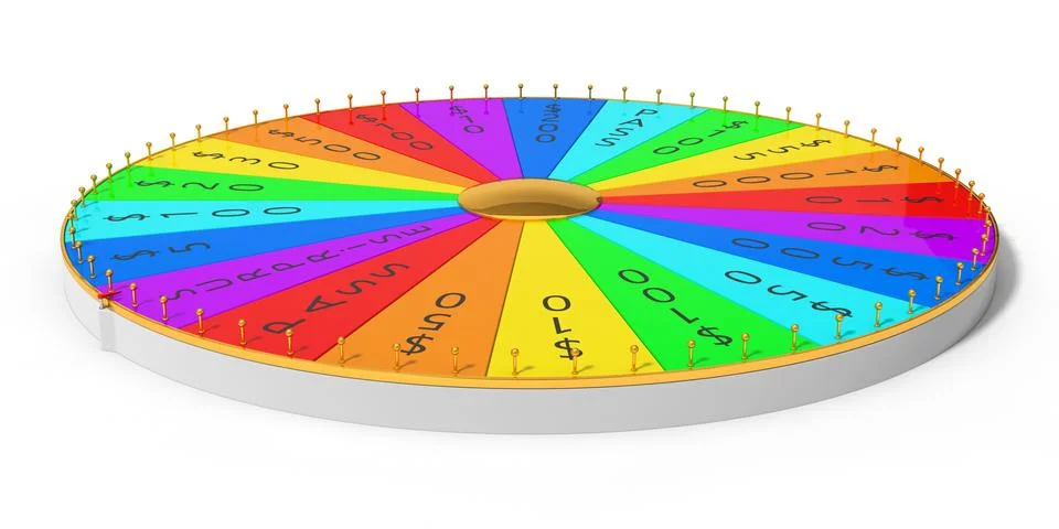 Wheel of luck. Stock Illustration