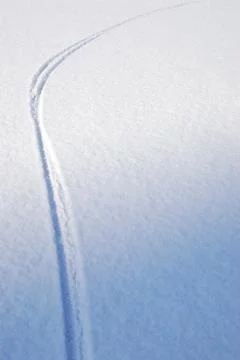 Wheel mark Foto stock