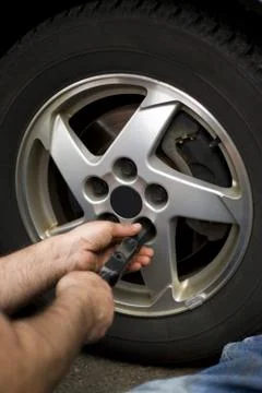 Wheel Mechanic Stock Photos