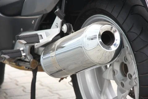 Wheel of motorcycle Foto stock