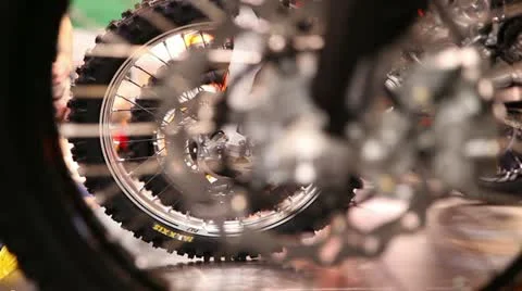 Wheel motorcycles 스톡 동영상 22115107