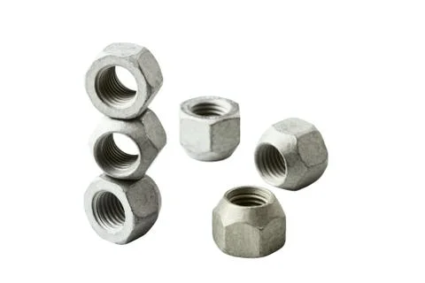 Wheel nuts Stock Photos