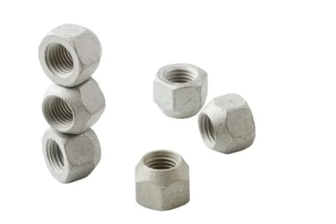 Wheel nuts Stock Photos