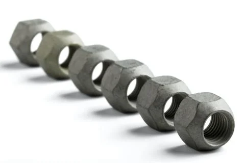 Wheel nuts Stock Photos