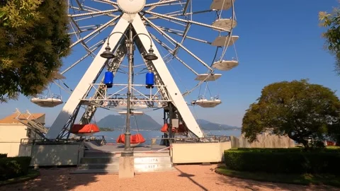 Wheel in the port Stock Footage 201676724