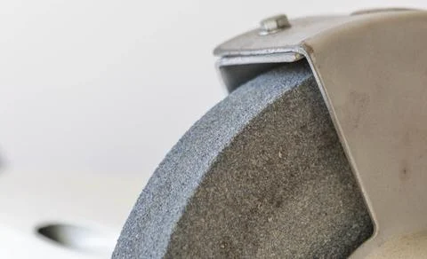 The wheel for sharpening tools Stock Photos