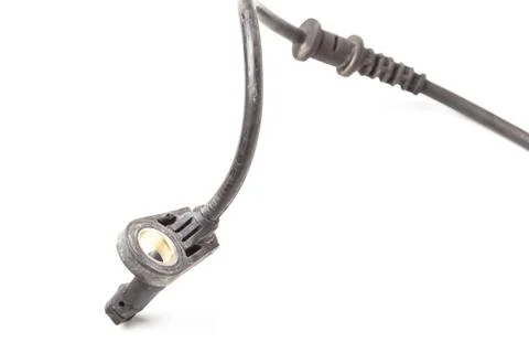 Wheel speed sensor of vehicles equipped with electronic active safety systems Stock Photos