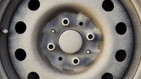 The wheel is spinning Stock Footage 102613910