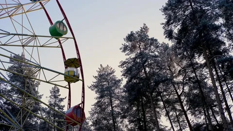 Wheel, spruce, christmas Video stock 144774390