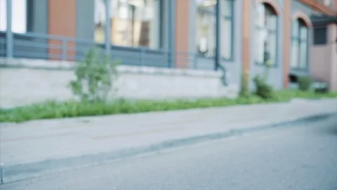 Wheel tread chopper and brake disk, hydraulic shock absorber in action. Stock Footage 118400448