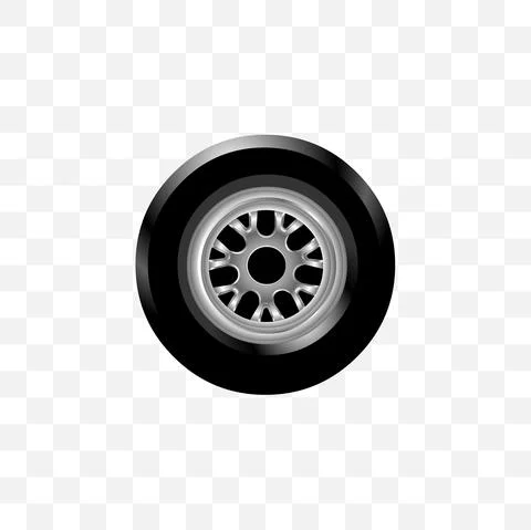 Wheel vector illustration on white background Stock Illustration