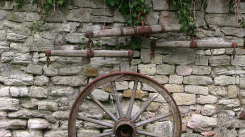 Wheel - wall - heritage Видео 22967772