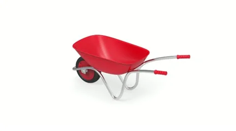 Wheelbarrow HD720 Stock Footage