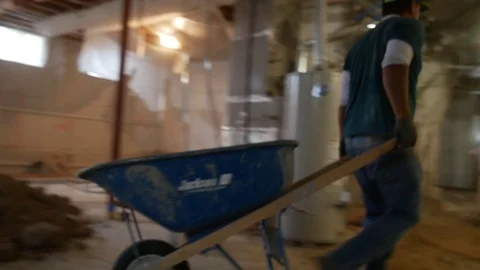 Wheelbarrow III Stock Footage 123043960