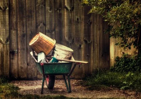 Wheelbarrow Stock Photos