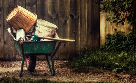 Wheelbarrow Stock Photos