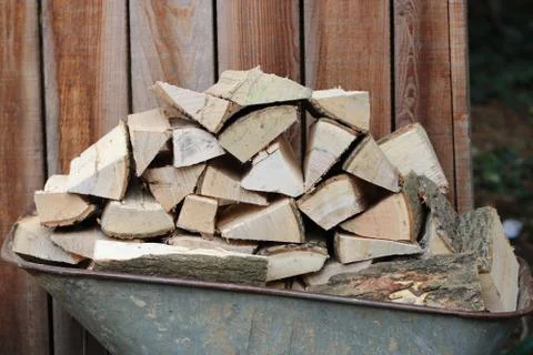 Wheelbarrow Foto stock