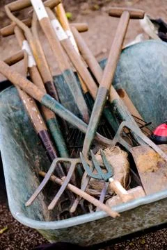 Wheelbarrow Stock Photos