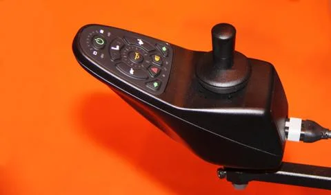 Wheelchair Controls. Stock Photos