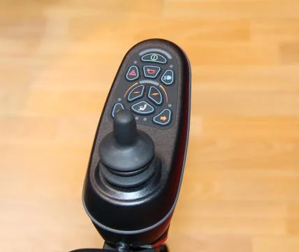 Wheelchair Controls. Stock Photos