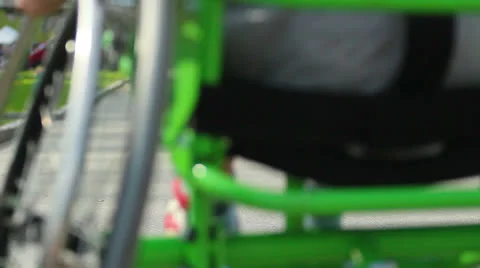 Wheelchair Stock Footage 23139284