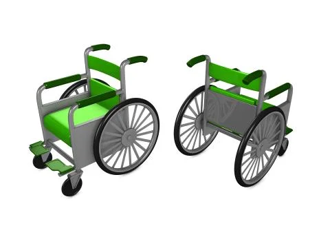 Wheelchair Stock Illustration