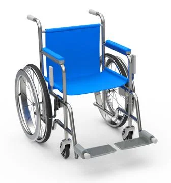 The wheelchair Stock Illustration