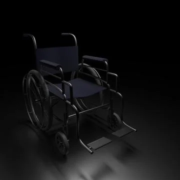 Wheelchair. Stock Illustration