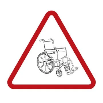 Wheelchair Stock Illustration