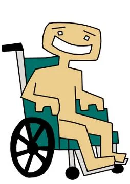 Wheelchair Stock Illustration