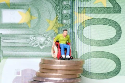 Wheelchair user Stock Photos