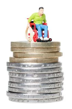 Wheelchair user Foto stock