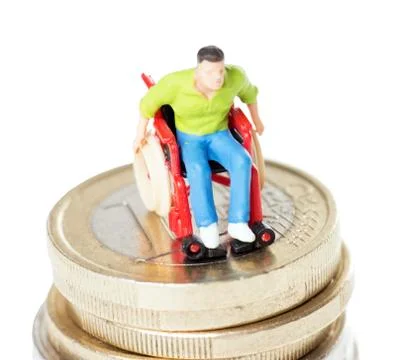 Wheelchair user Stock Photos