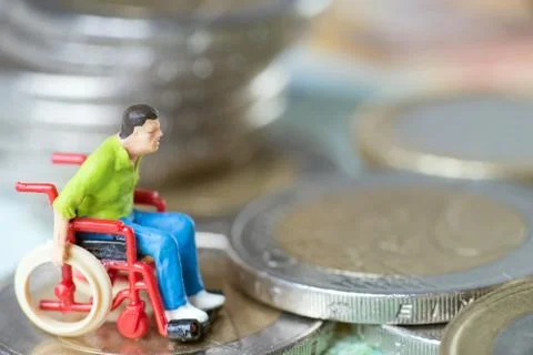 Wheelchair user Stock Photos