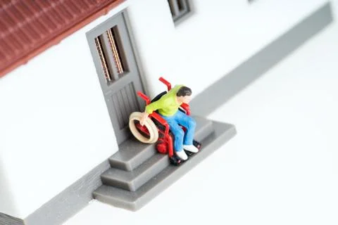 Wheelchair user Stock Photos