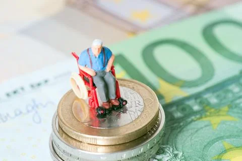 Wheelchair user Stock Photos