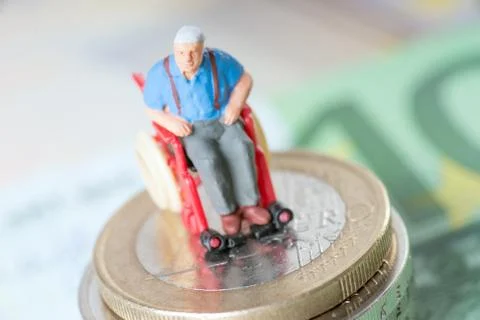 Wheelchair user Stock Photos