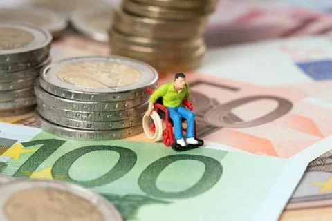 Wheelchair users Stock Photos